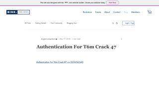 
                            6. Authentication For T6m Crack 47 - Wix.com - T6m Login