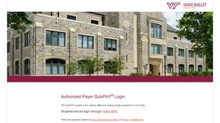 
                            7. Authorized Payer QuikPAY R Login