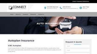 
                            7. Auto Insurance – Connect Insurance Brokers Inc. - Icbc Autoplan Broker Login
