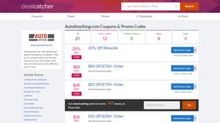 
                            6. AutoAnything.com Coupons: 20% Off 2020 Promo Codes - Autoanything Email Sign Up