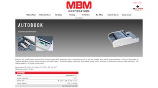 
                            8. AUTOBOOK — MBM Corporation - Autobook Pro Login