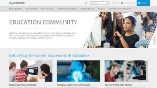 
Autodesk Student Community | Free Software & Resources for ...  
