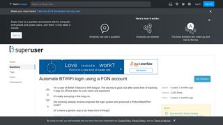
                            8. Automate BTWiFi login using a FON account - Super User - Bt Wifi With Fon Portal Username And Password