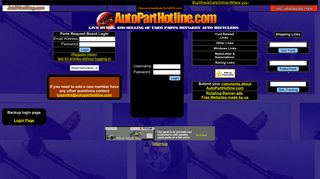 
Autoparthotline-Login Page - AutoPartHotline.com  
