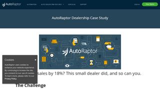 
                            15. AutoRaptor Dealership Case Study • AutoRaptor - Autoraptor Dealer Portal
