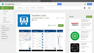 
                            4. Available Loads - Apps on Google Play - Landstaronline Public Portal