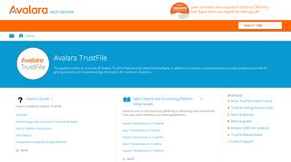 
                            4. Avalara TrustFile - Avalara Help Center - Avalara Trustfile Portal