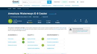 
                            6. Aventura Waterways K-8 Center - Miami, Florida - FL | GreatSchools - Aventura Waterways K 8 Student Portal