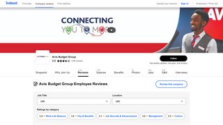 
Avis Budget Group Pay & Benefits reviews - Indeed  
