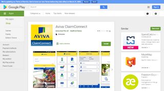 
                            5. Aviva ClaimConnect - Apps on Google Play - Aviva Claim Connect Portal