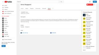 
Aviva Singapore - YouTube  
