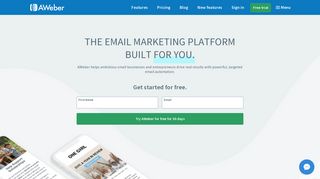 
                            2. AWeber: Email Marketing - Aweber Portal
