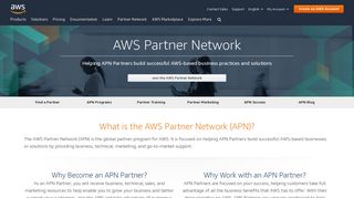 
                            7. AWS Partner Network - Amazon Web Services - Amazon Web Services Partner Portal