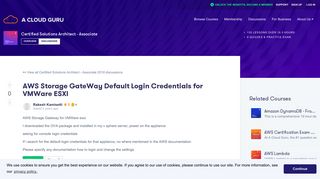 
                            4. AWS Storage GateWay Default Login Credentials for VMWare ESXI ... - Aws Storage Gateway Default Portal