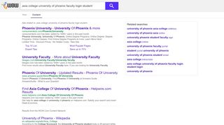 
axia college university of phoenix faculty login student - WOW ...
