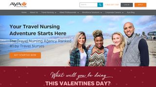 
                            1. Aya Healthcare: Travel Nursing Agency | Ranked #1 by Nurses - Aya Healthcare Portal