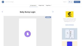 
                            5. Baby Bump Login - UI Movement - Baby Bump Portal