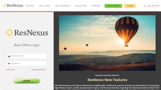 
                            3. Back Office Login - ResNexus - Reservation Nexus Portal