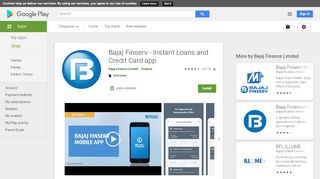 
                            9. Bajaj Finserv - Instant Loans and Credit Card app – Apps on ... - Bajaj Finance Partner Portal