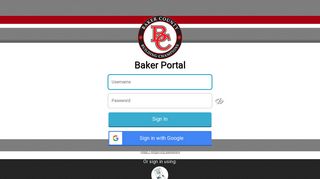 
                            6. Baker Portal - Classlink - My Baker Portal