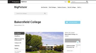 
                            5. Bakersfield College - College Search - College Board - Www Bakersfieldcollege Edu Portal