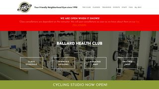 
Ballard Health Club  
