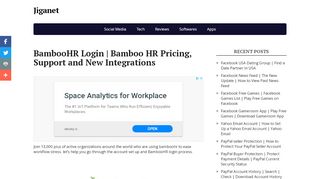 
                            8. BambooHR Login | Bamboo HR Pricing, Support and New ... - Hr Bamboo Login