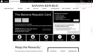 
                            8. Banana Republic Credit Card | Banana Republic - Eservice Gap Portal