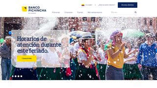 
                            2. Banco Pichincha - Internexo Pichincha Portal