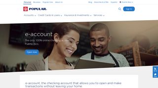 
                            6. Banco Popular- e-account - Banco Popular Portal English