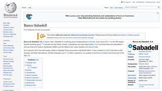 Banco Sabadell - Wikipedia - Sabadellcam Bank Portal