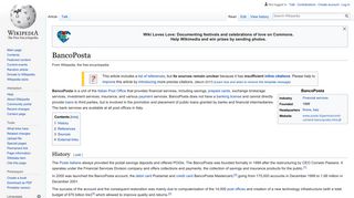 
                            8. BancoPosta - Wikipedia - Bancopostaonline Portal