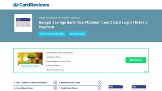 
                            6. Bangor Savings Bank Visa Platinum Credit Card Login | Make ... - Bangor Savings Bank Visa Portal
