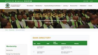 
                            5. Bank directory - Chartered Institute of Bankers of Nigeria - Pagemfbank Login