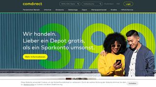 
                            2. Bank neu denken | comdirect.de - Comdirect Portal Persönlicher Bereich