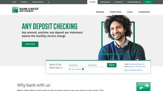 
                            7. Bank of the West: Home - Bank Of The West Web Direct Portal