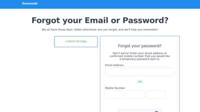 BankMobile: Forgot Password - mylaccdcard.vibeaccount.com