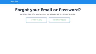 BankMobile: Forgot Your Email or Password?