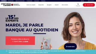 
                            5. Banque en ligne Société Générale : services bancaires pour ... - Societe Generale Particuliers Portal