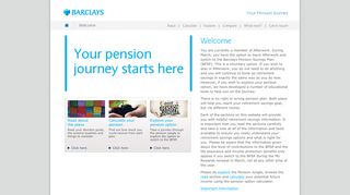 
                            3. Barclays : Welcome - Barclays Staff Pension Portal