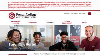 
                            1. BaronOne Portal | Top Community College in New ... - RCBC