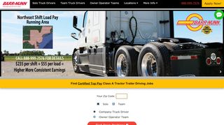 
Barr-Nunn Truck Driving Jobs | Truck Driver Jobs  
