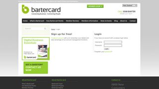 
                            7. Bartercard New Zealand -- Login - Bartercard Australia Portal