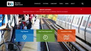 
                            3. bart.gov | Bay Area Rapid Transit - Bart Portal