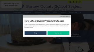 
                            8. Bartow County School System - Powerschool Portal Bartow County