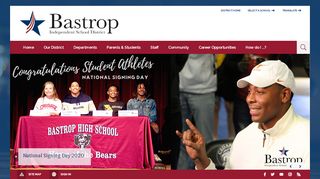 Bastrop Independent School District / Homepage - Bastrop Isd Family Access Portal