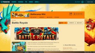 
                            6. Battle Royale | Battlecamp Wiki | Fandom - Battle Camp Sign Up