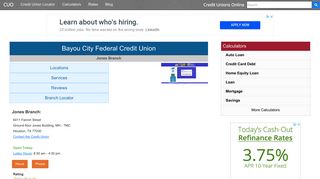 
                            5. Bayou City Federal Credit Union - Houston, TX at 6411 Fannin ... - Bayou City Federal Credit Union Portal
