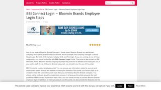 
                            5. BBI Connect Login – Bloomin Brands Employee Login Steps ... - Bbi Connect First Time Portal Instructions