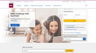 
                            5. BB&T Bank | Personal Banking, Business Banking, Mortgages ... - Susquehanna Bank Online Banking Portal